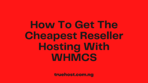 cheapest reseller hosting with WHMCS