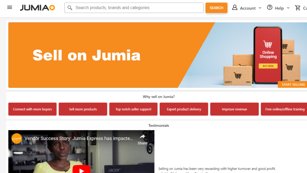 How to start selling on Jumia Nigeria
